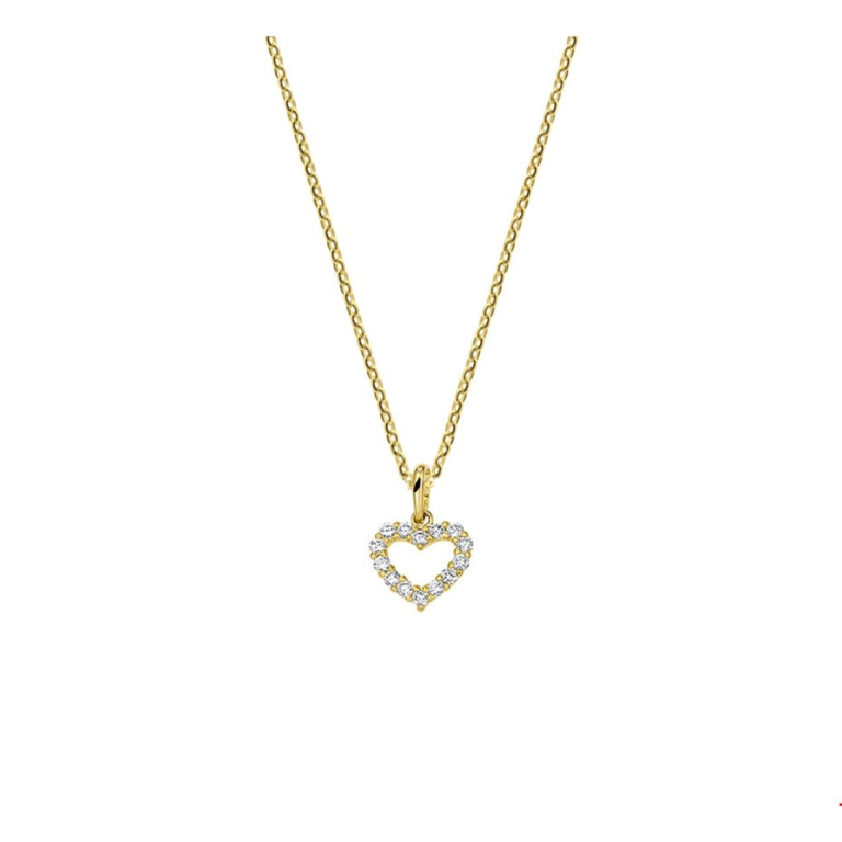 Collier Hart Zirkonia