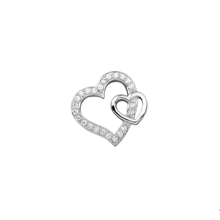 Hanger hart met zirkonia
