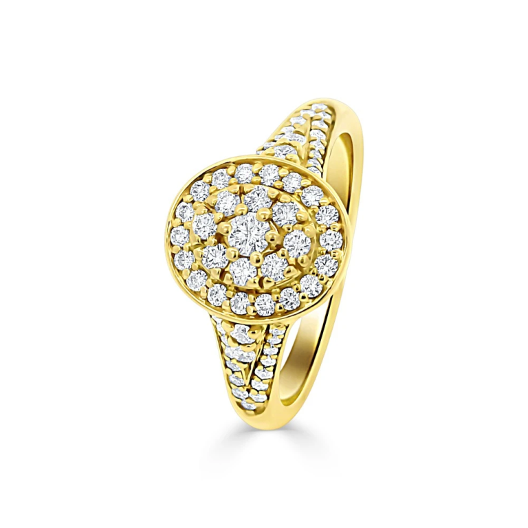 Gouden Ring met Diamant