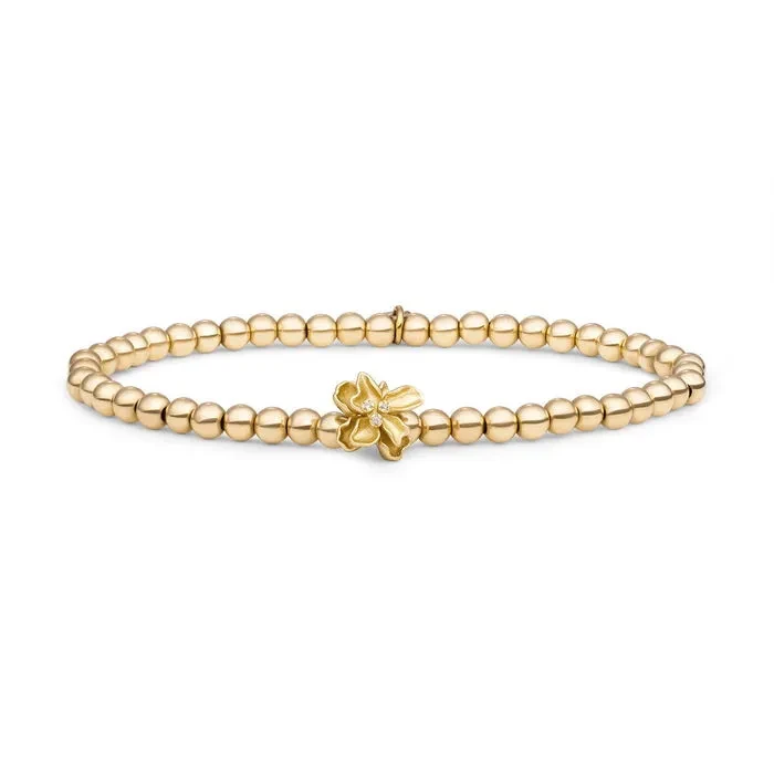Sparkling Armband SB-G-4MM-FLOWER-02