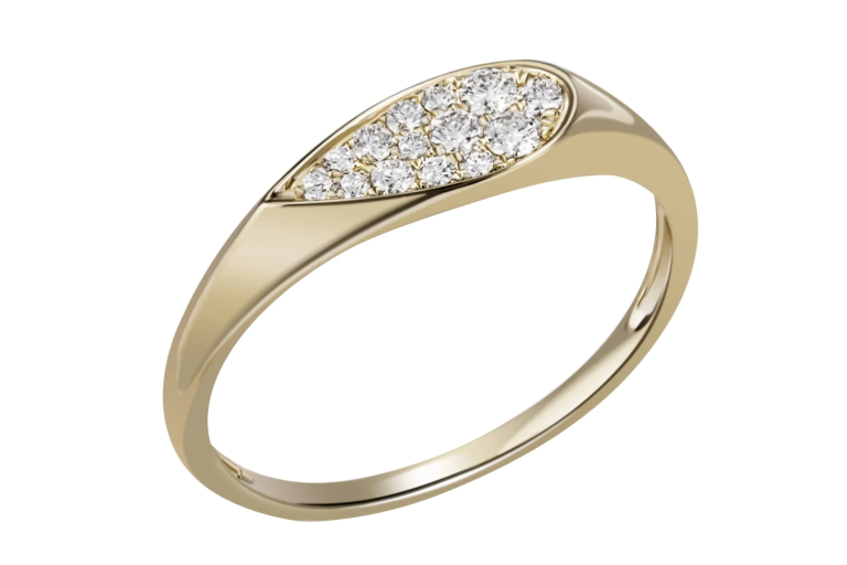 Gouden Ring met Diamant