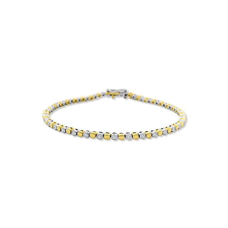 Gouden Armband met Diamant