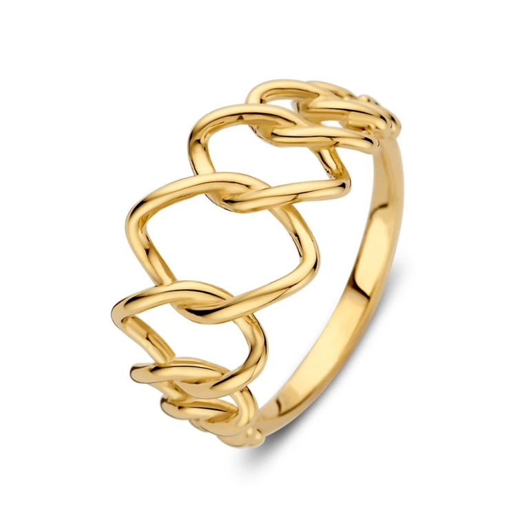 Ring geelgoud