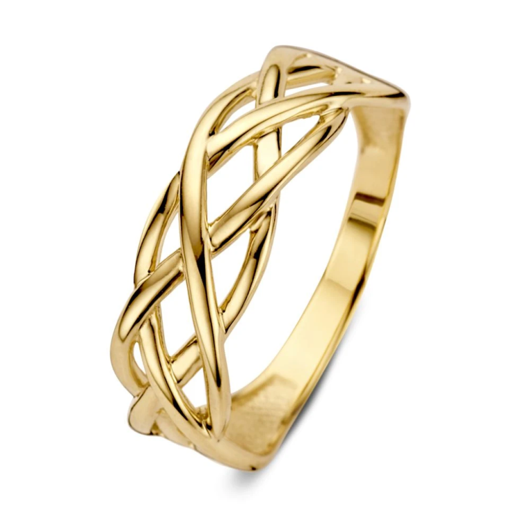 Ring geelgoud